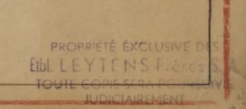 Meubelontwerp wandtafel, art-nouveau (+/- 1925)