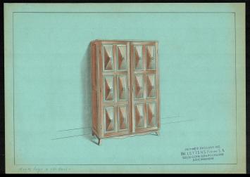 Meubelontwerp art-deco van Leytens Frères