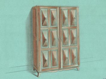 Art deco meuble van Leytens Frères