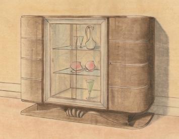 Belgisch/Frans Art Deco-ontwerp uit ca. 1930-1940