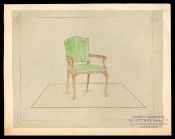fauteuil Jugendstil / Art Nouveau