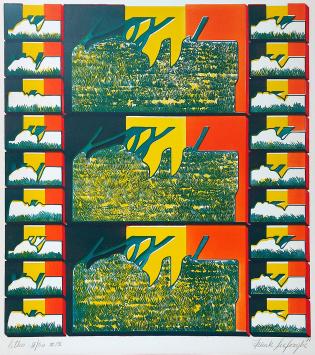 Kunstwerk op papier van Frank Liefooghe