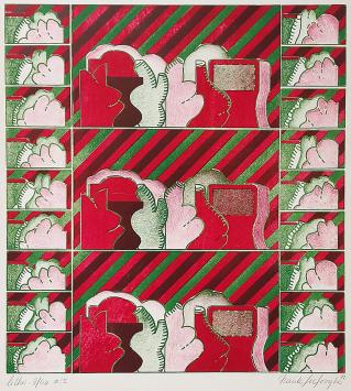 Kunstwerk op papier van Frank Liefooghe