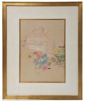 Tekening van Frank Liefooghe  kopen