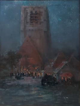 De Belgische schilder Liévin Herremans