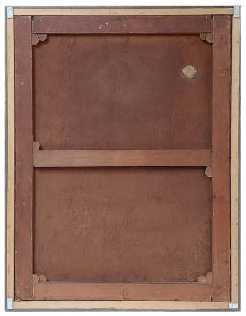 Mensen bij de kerk bij nacht