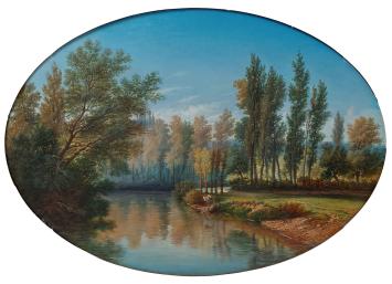 Belgische kunstschilder Charles Ligny