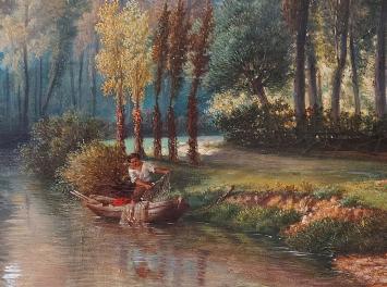 Olieverfschilderij van Charles Ligny kopen