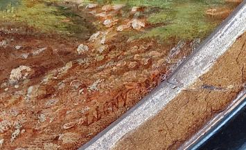 Visser aan de rand van de vijver 1852