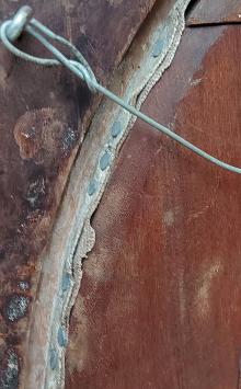 Visser aan de rand van de vijver 1852