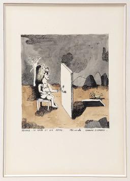 Grafisch kunstwerk van Lionel Vinche uit 1975