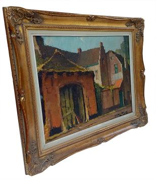 Ingang Hof ter Koudenborm Moerbeke