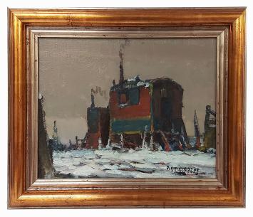 Olieverfschilderij van de Gentse schilder Piet Lippens kopen