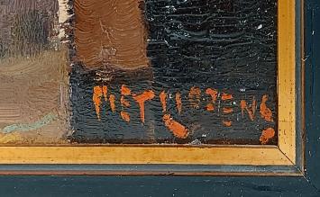 Kunstwerk van de Belgische kunstschilder Piet Lippens