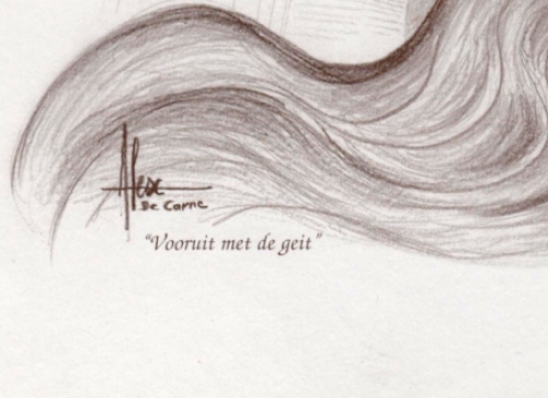 De  Belgische kunstenaar Alex De Carne