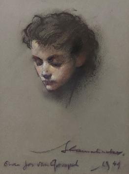 Tekening van Louis-Jacques Camerlinckx kopen