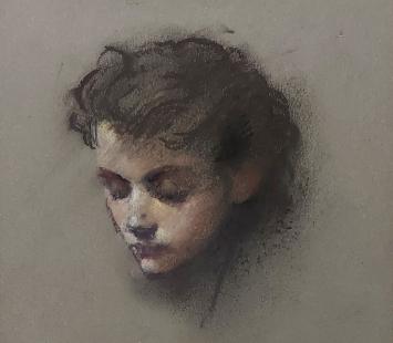Kunstwerk op papier van Louis-Jacques Camerlinckx