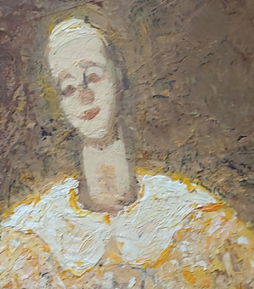 De Clown van de Belgische schilder LOD