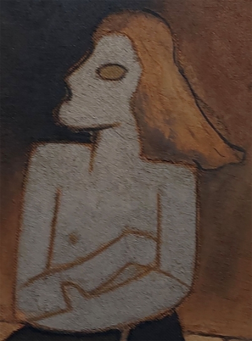 De Belgische kunstschilder Louis De Maeyer