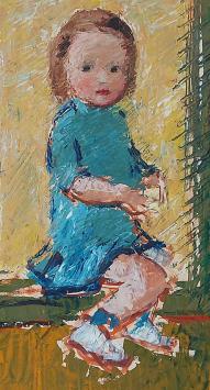 Olieverfschilderij van de Belgishe schilder Lode Bosmans