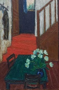 Olieverfschilderij van de Belgishe schilder Lode Bosmans