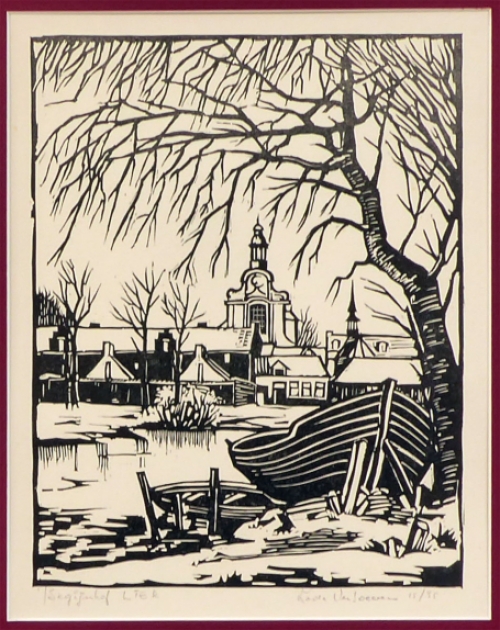 Kunstwerkje van de Lierse kunstenaar Lode Verhoeven