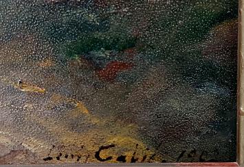 Le soir à Pessac 1902