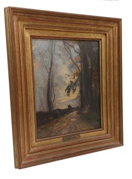 Le soir à Pessac 1902