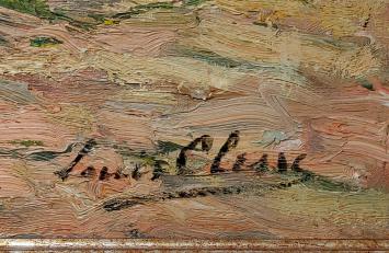 De Belgische kunstschilder Louis Clesse