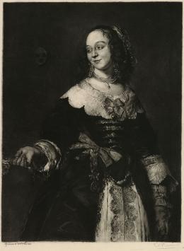 Grafisch kunstwerk van Louis Peeters, een ets