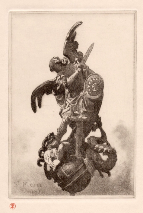 Kunstwerk van de Belgische graficus Louis Titz