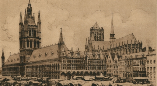 Louis Titz Belgische kunstenaar