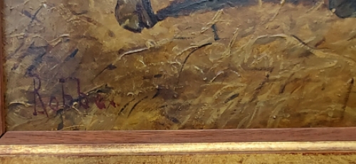 Schaapjes in de stal