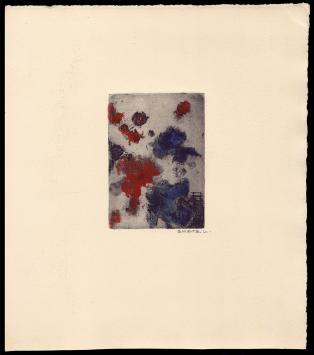 Monotype van de Mechelse kunstenaar Léon Smets