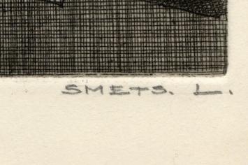 Grafiek van L. Smets te koop