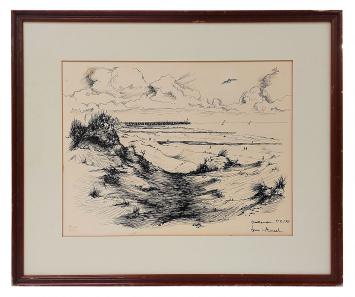 Tekening van de Vlaamse kunstenaar Luc Ameel kopen