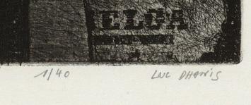 Belga Boy, ets en droge naald 1/40