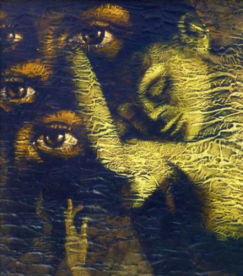 Luc de Ro Belgische kunstschilder met surrealistisch werk