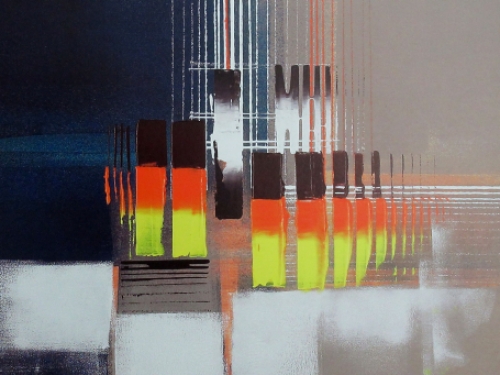 Zeefdruk, weggeplukt van Luc Drappier