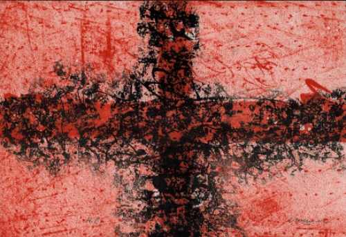 Kunstwerk van de Belgische graficus Luc Hoenraet kopen