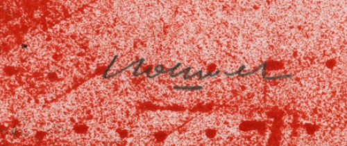 Luc Hoenraet  met een hedendaags kunstwerk