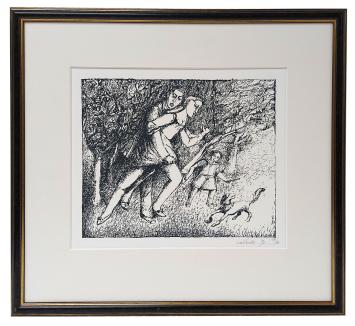 Grafisch kunstwerk van Luc Verlee
