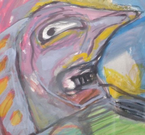 Nederlandse schilder en dichter Lucebert