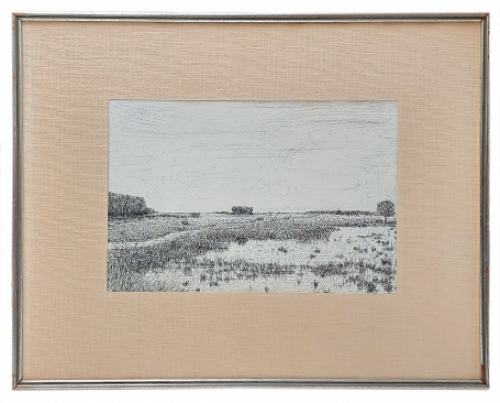 Tekening van de Belgische kunstenaar Lucien Calus  kopen