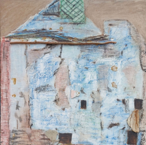 De Belgische kunstschilder Lucien Calus