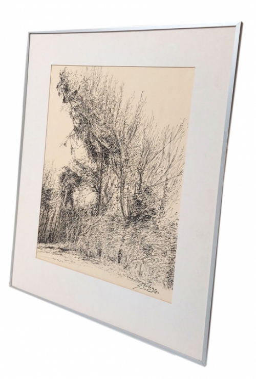 Tekening uit 1984 van Lucien Calus of SuLac 