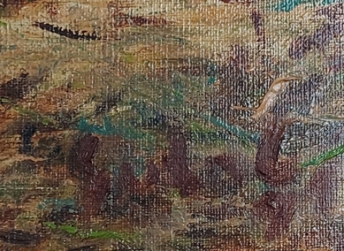 De Belgische kunstschilder Lucien Calus