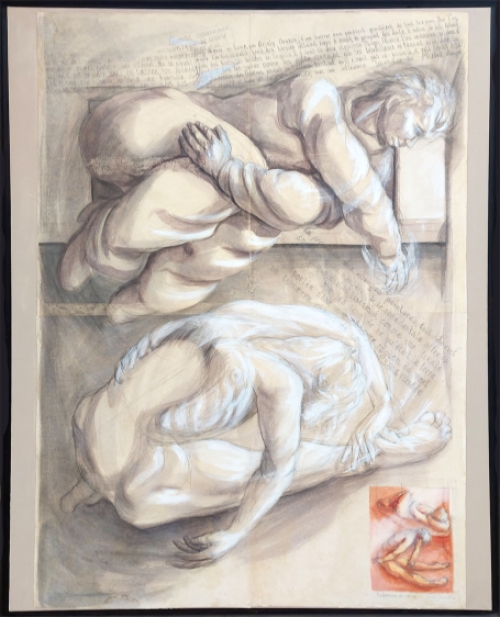 Kunstwerk uit 1980 van Lucien Massaert