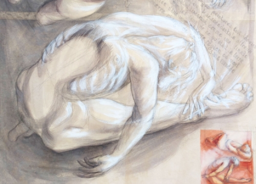 Tekening van de Belgische tekenaar Lucien Massaert