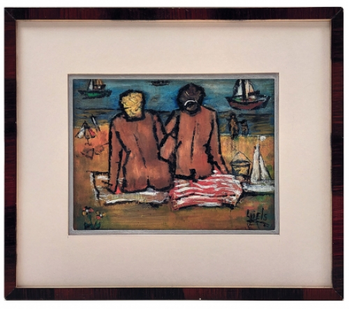 Schilderij van Belgische schilder Ludo Giels 